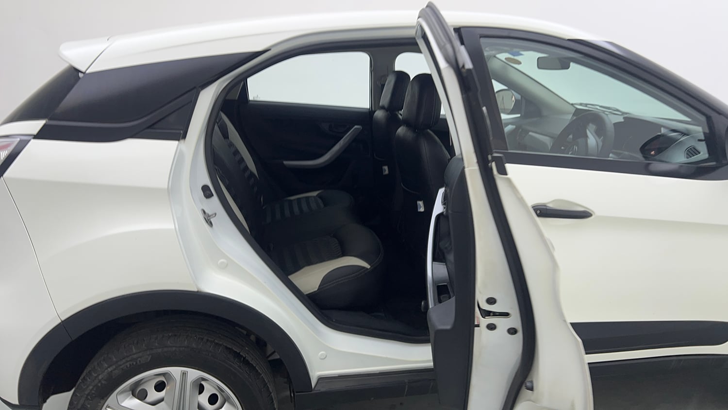 Used 2023 Tata Nexon XE Petrol Manual interior RIGHT SIDE REAR DOOR CABIN VIEW