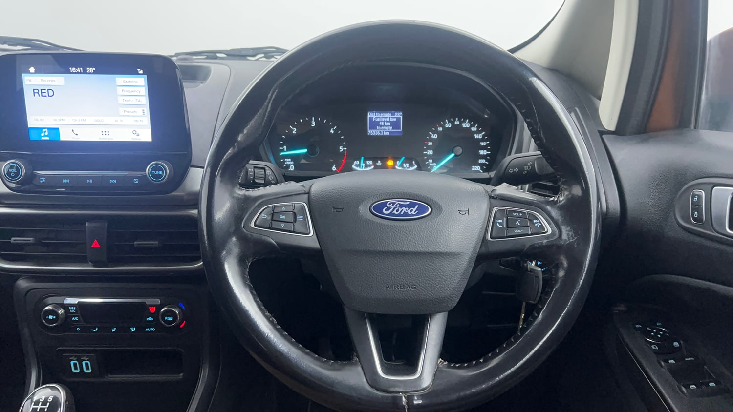 Used 2018 Ford EcoSport Trend + 1.5L TDCi Diesel Manual interior STEERING VIEW