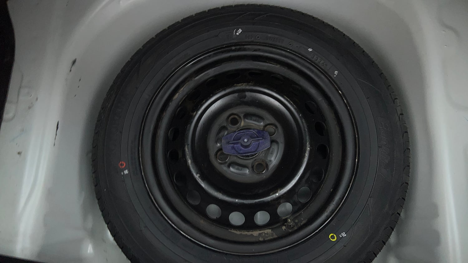 Used 2023 Maruti Suzuki Celerio LXi Petrol Manual tyres SPARE TYRE VIEW