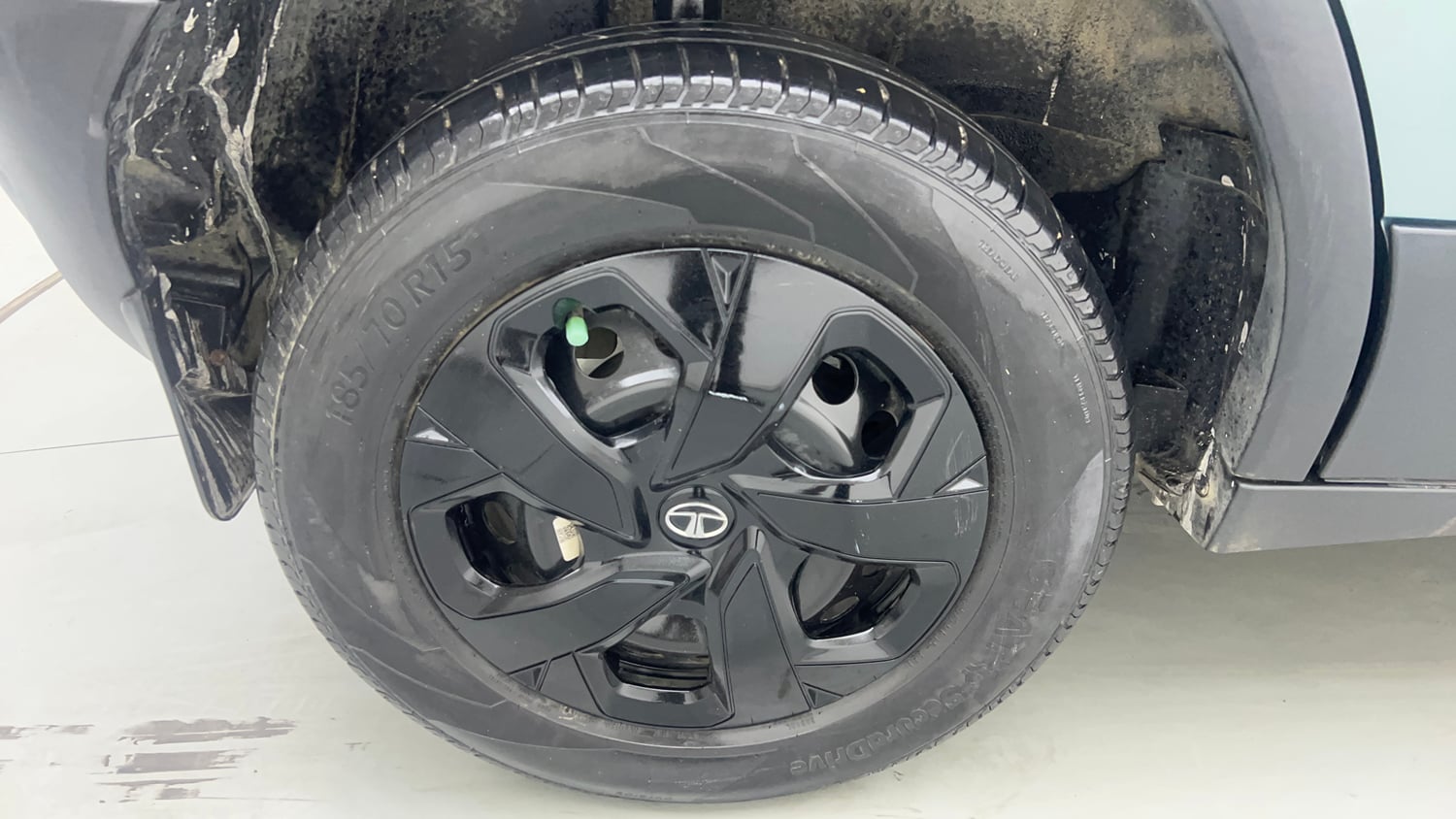 Used 2022 Tata Punch Adventure MT Petrol Manual tyres RIGHT REAR TYRE RIM VIEW