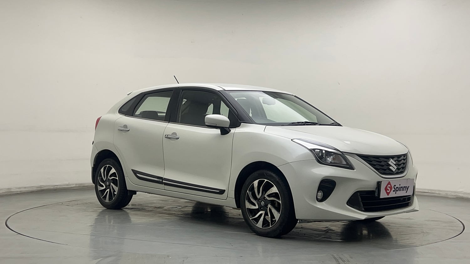 Used 2021 Maruti Suzuki Baleno Zeta Automatic Petrol Automatic exterior RIGHT FRONT CORNER VIEW