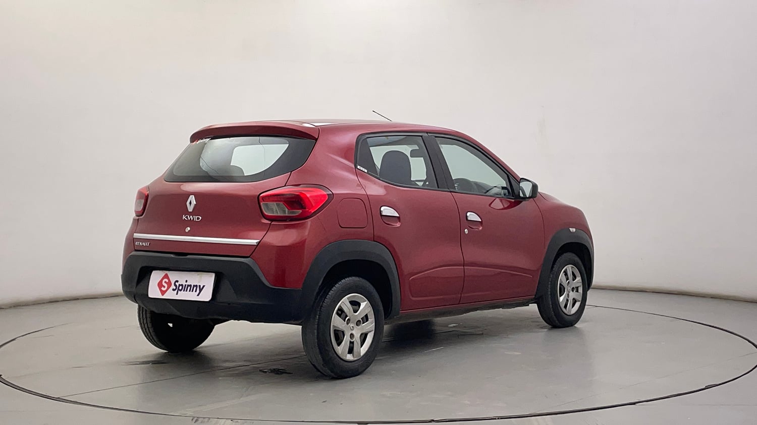 Used 2016 Renault Kwid 1.0 RXT Petrol Manual exterior RIGHT REAR CORNER VIEW
