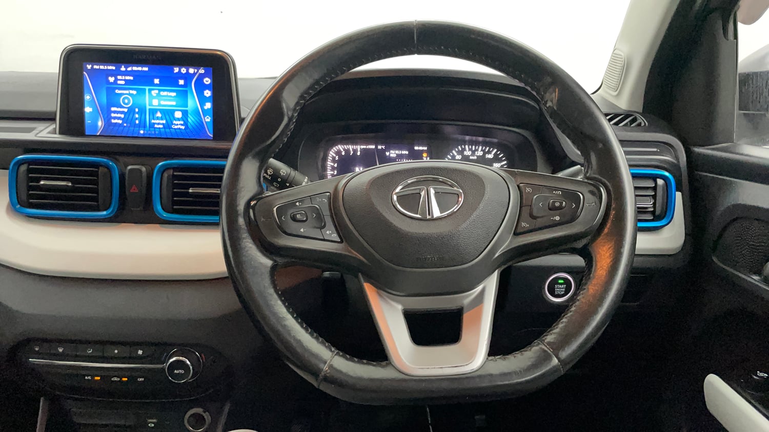 Used 2022 Tata Punch Creative Dual Tone AMT Petrol Automatic interior STEERING VIEW
