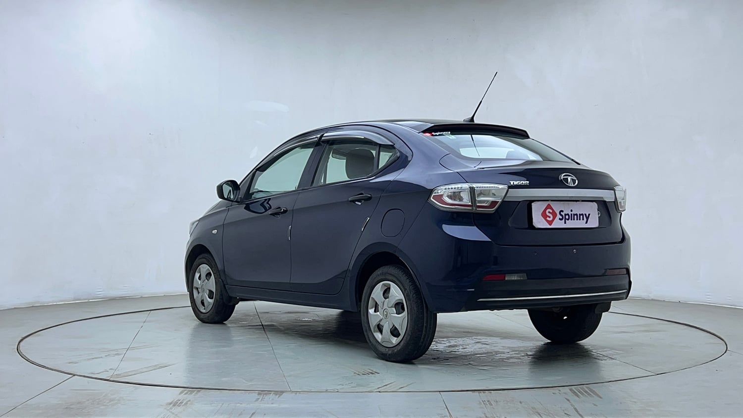 Used 2021 Tata Tigor XMA Petrol Automatic exterior LEFT REAR CORNER VIEW