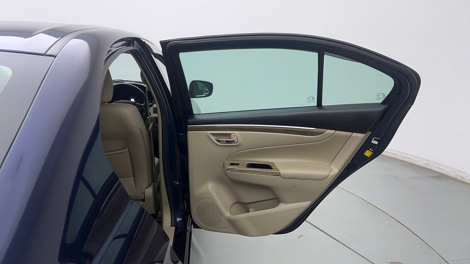 Used 2023 Maruti Suzuki Ciaz Alpha 1.5 Petrol Manual interior RIGHT REAR DOOR OPEN VIEW
