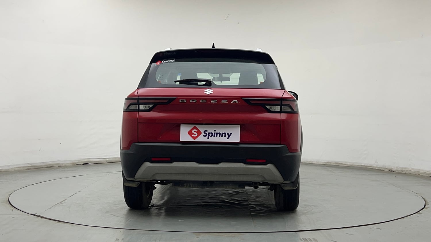 Used 2023 Maruti Suzuki Brezza Zxi Dual Tone Petrol Manual exterior BACK VIEW