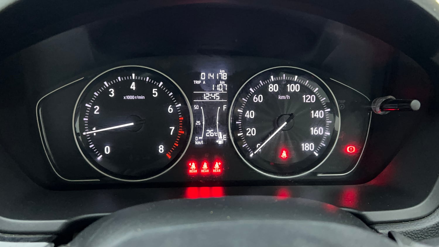 Used 2024 honda Amaze 2nd Generation VX 1.2 Petrol MT Petrol Manual interior CLUSTERMETER VIEW