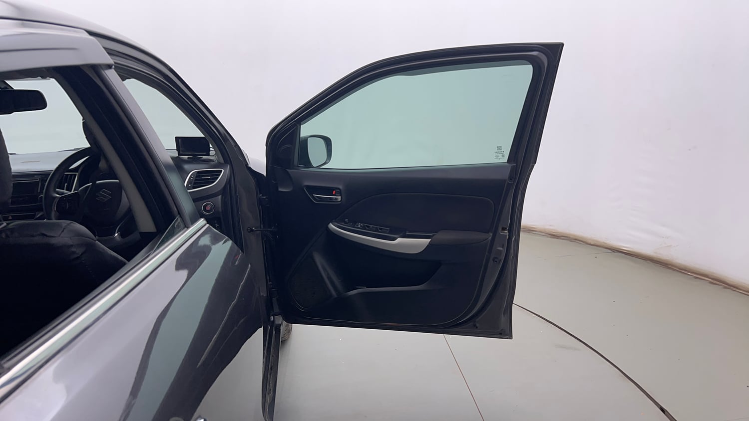 Used 2018 Maruti Suzuki Baleno Zeta 1.2 AT Petrol Automatic interior RIGHT FRONT DOOR OPEN VIEW