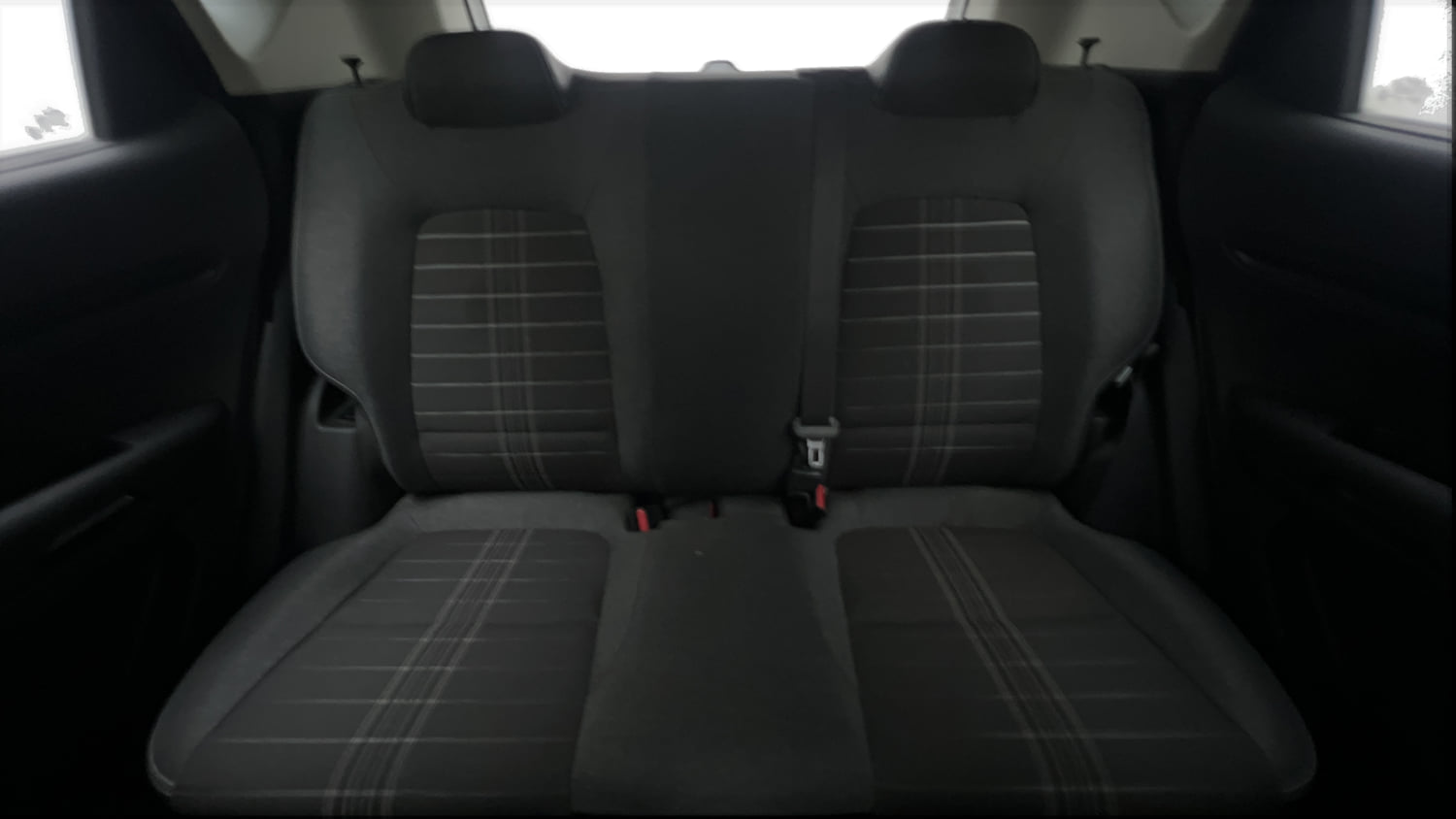 Used 2024 Kia Sonet HTK (O) 1.2 Petrol MT Petrol Manual interior REAR SEAT CONDITION VIEW