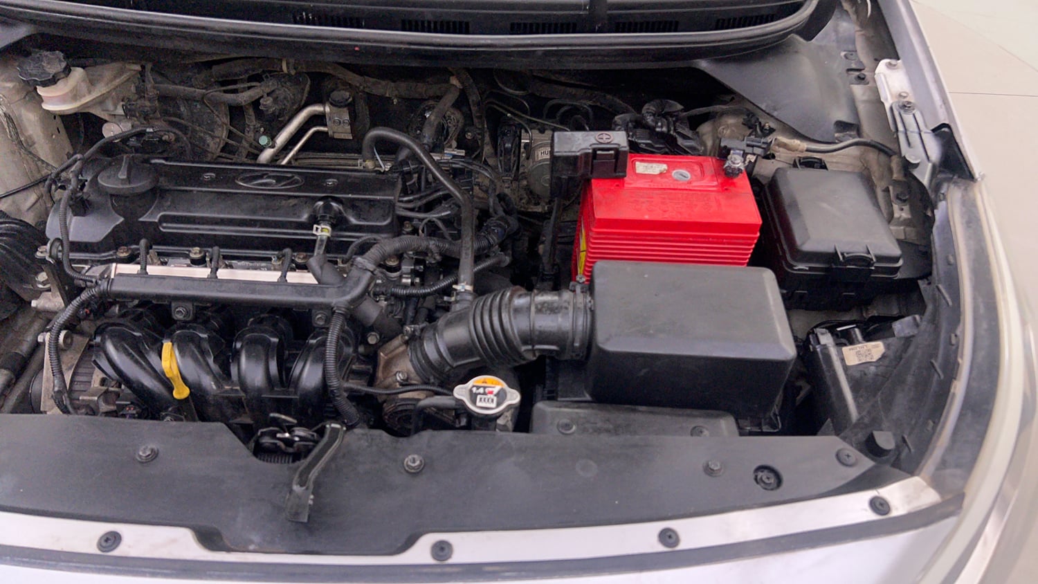 Used 2017 Hyundai Elite i20 Sportz 1.2 Petrol Manual engine ENGINE LEFT SIDE VIEW