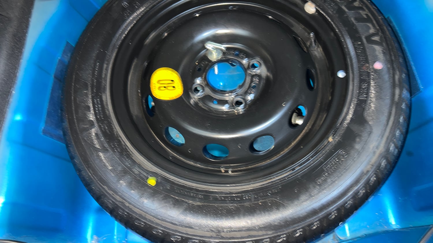 Used 2019 Tata Tiago Revotron XZA Plus Petrol Automatic tyres SPARE TYRE VIEW