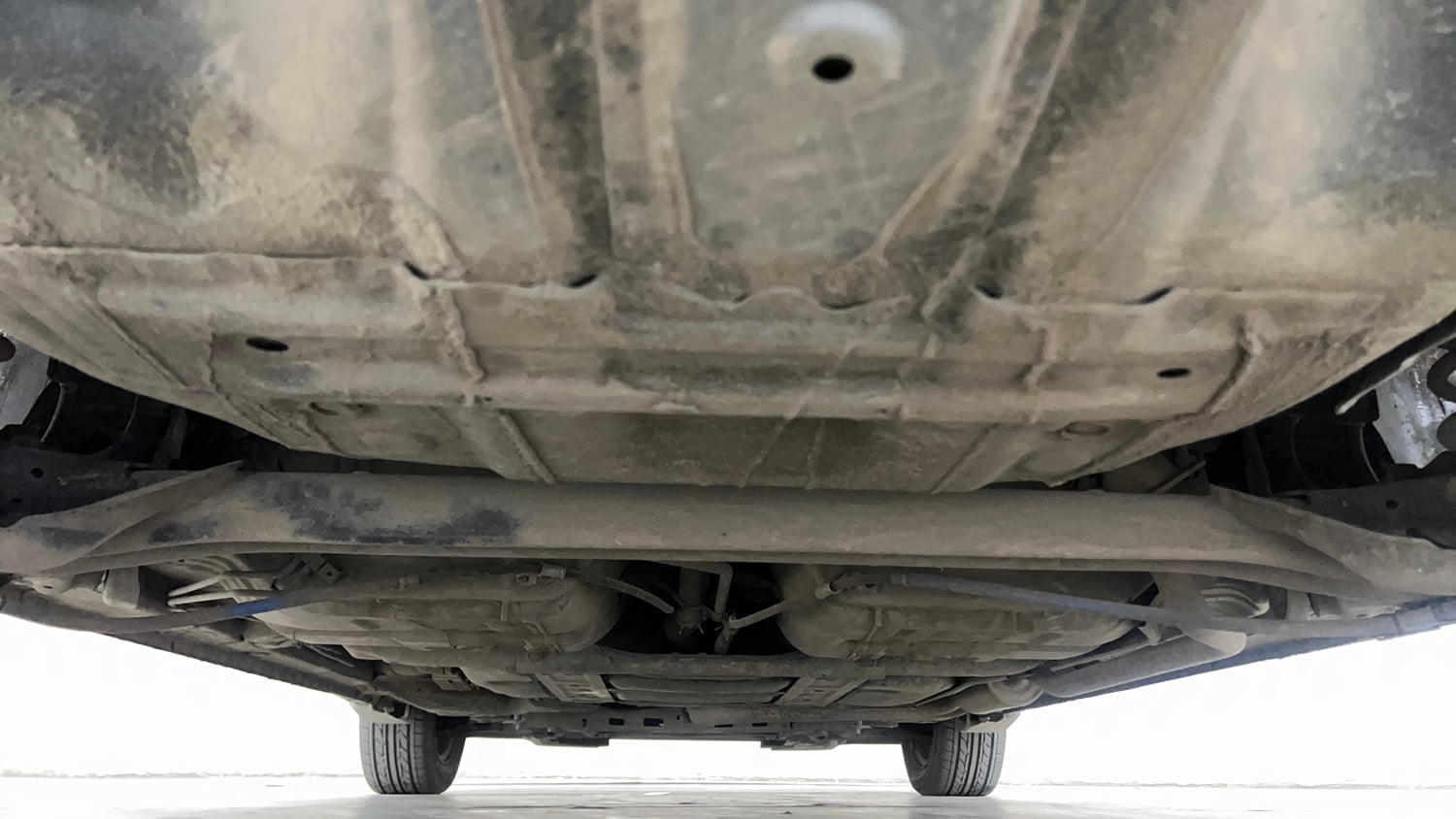 Used 2015 Honda Jazz SV Petrol Petrol Manual extra REAR UNDERBODY VIEW (TAKEN FROM REAR)