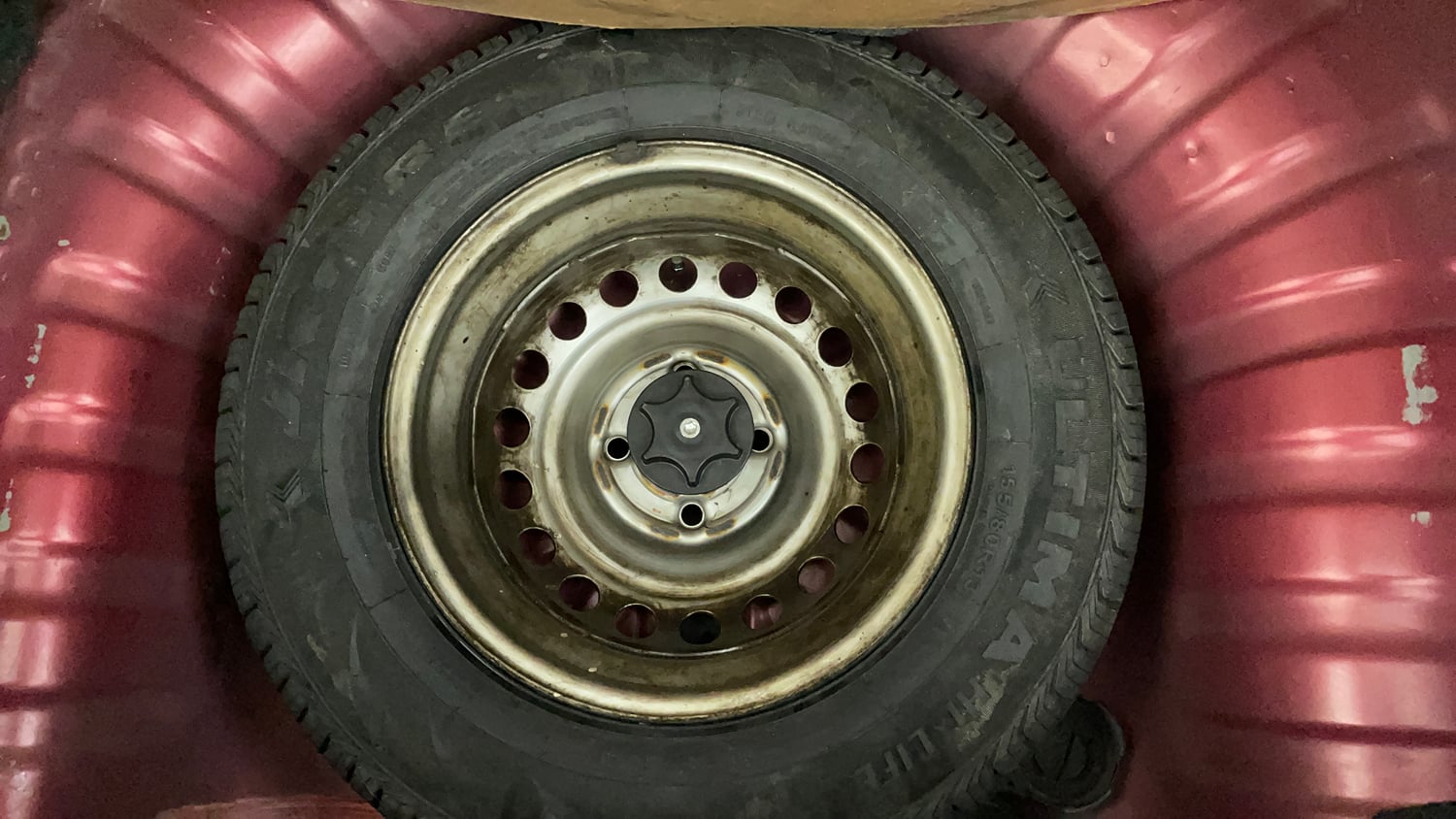 Used 2019 Nissan Micra Active XL Petrol Manual tyres SPARE TYRE VIEW