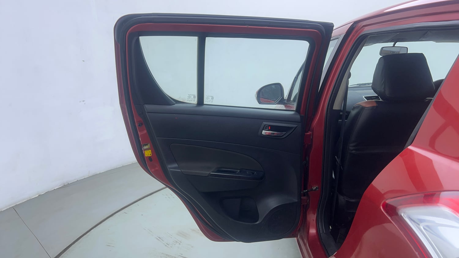 Used 2013 Maruti Suzuki Swift VXi Petrol Manual interior LEFT REAR DOOR OPEN VIEW