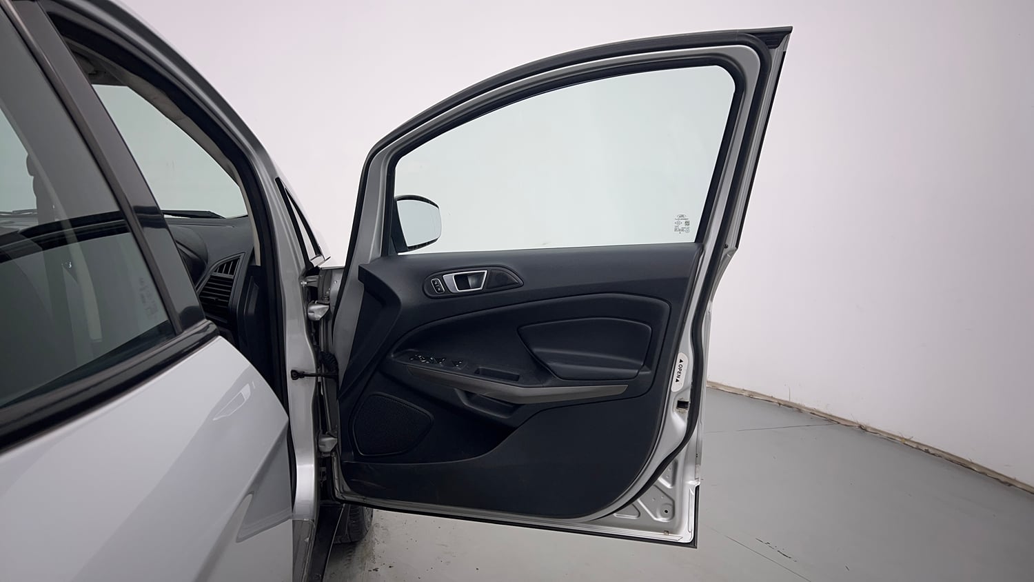 Used 2018 Ford EcoSport Trend + 1.5L TDCi Diesel Manual interior RIGHT FRONT DOOR OPEN VIEW