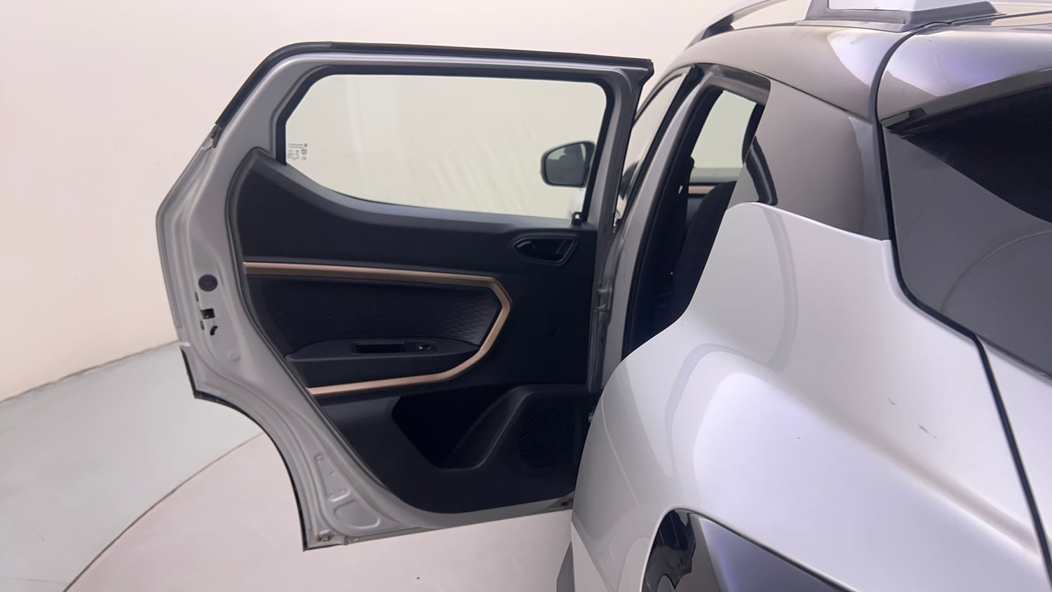 Used 2021 Renault Kiger RXT MT Dual Tone Petrol Manual interior LEFT REAR DOOR OPEN VIEW