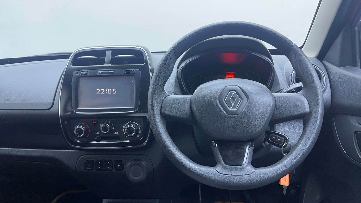 Used 2016 Renault Kwid RXT Petrol Manual interior STEERING VIEW