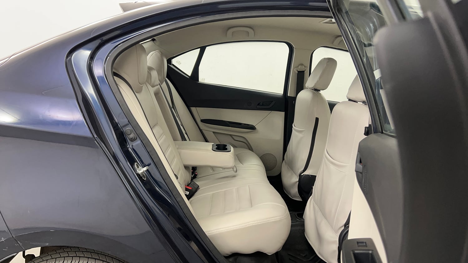 Used 2024 Tata Tigor XZA iCNG Cng Automatic interior RIGHT SIDE REAR DOOR CABIN VIEW