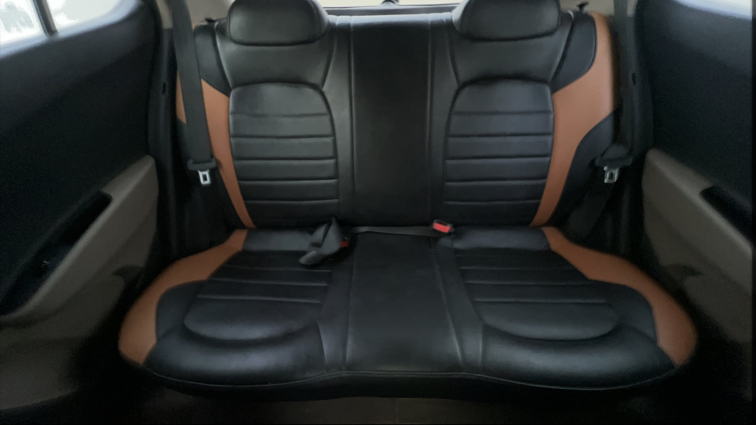 Used 2014 Hyundai Grand i10 Sportz 1.2 Kappa VTVT Petrol Manual interior REAR SEAT CONDITION VIEW