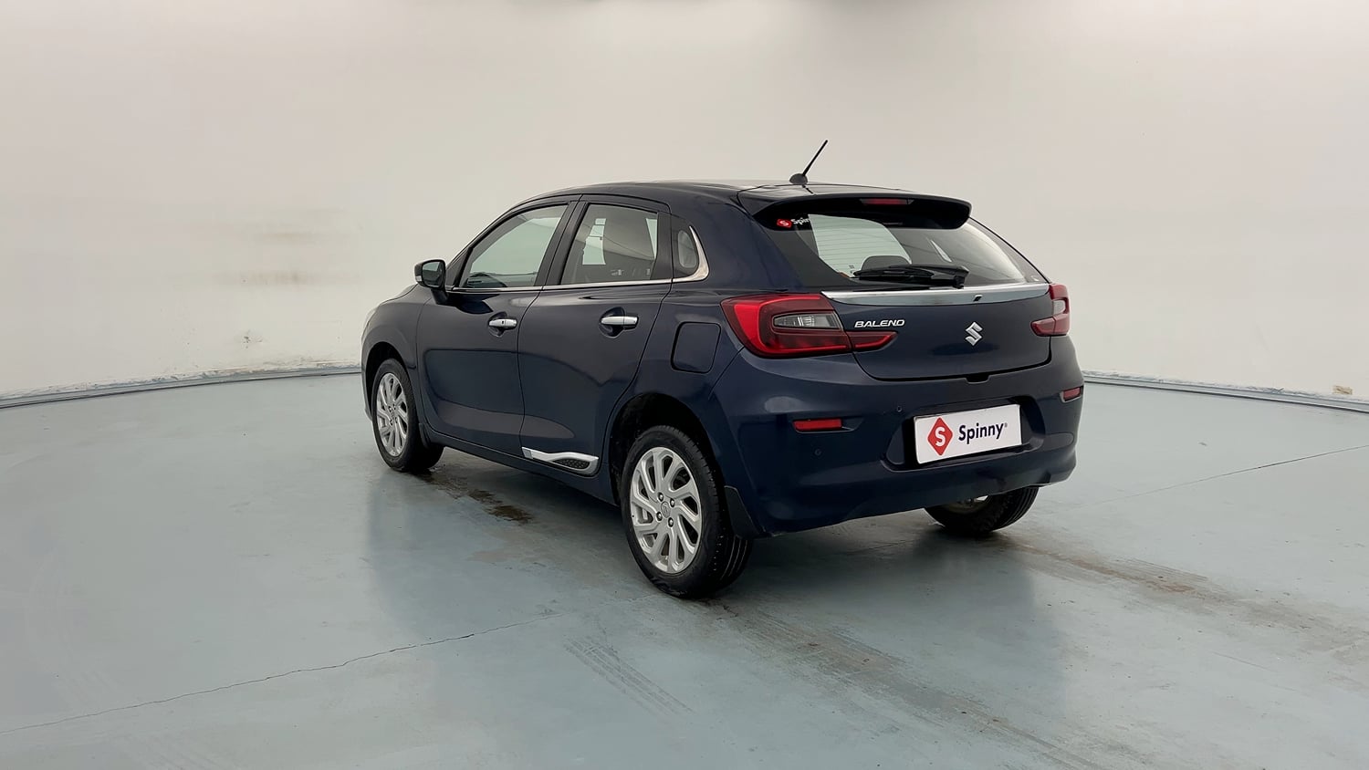 Used 2022 Maruti Suzuki Baleno Zeta AGS Petrol Automatic exterior LEFT REAR CORNER VIEW