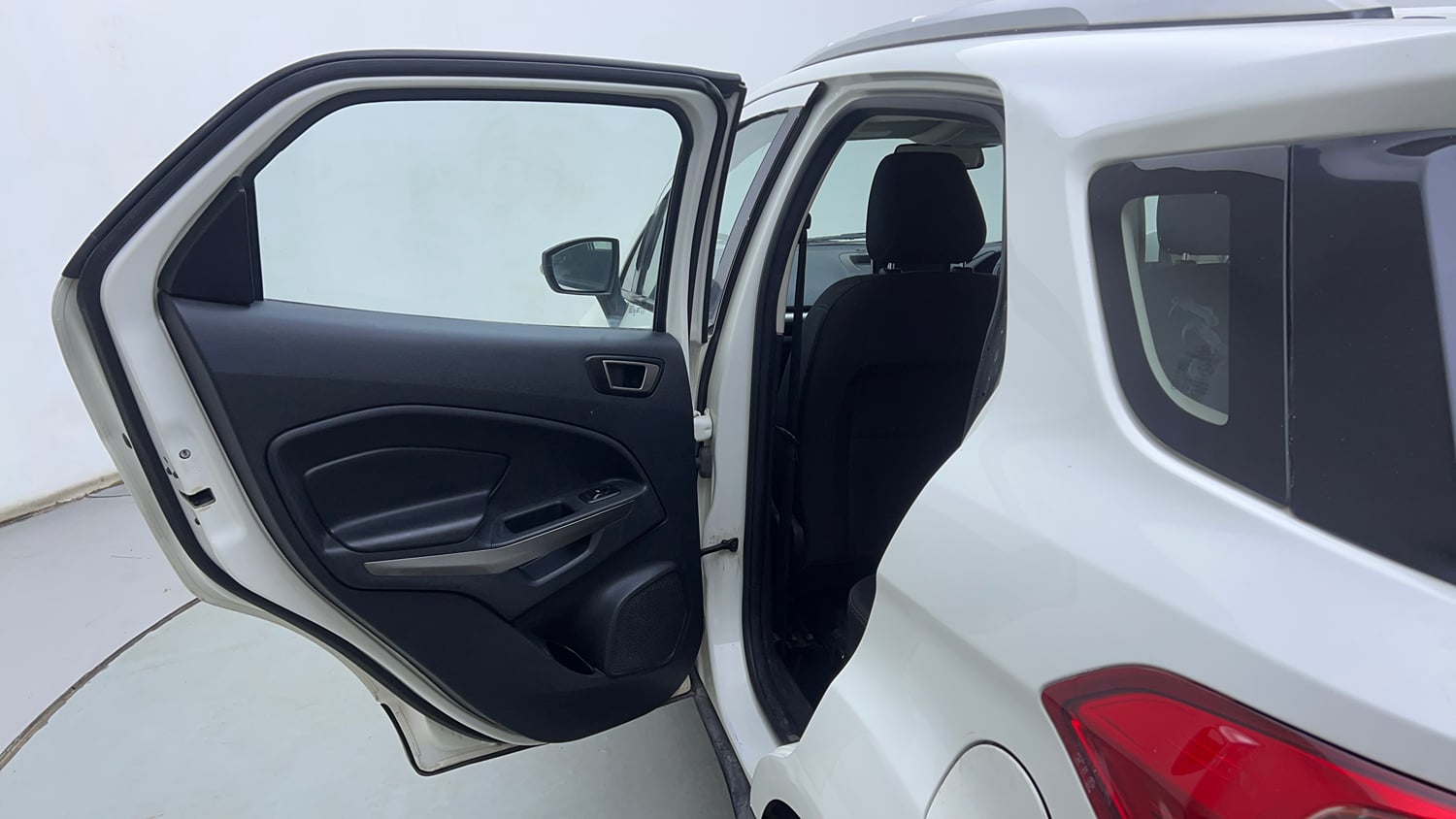 Used 2019 Ford EcoSport Titanium 1.5L TDCi Diesel Manual interior LEFT REAR DOOR OPEN VIEW