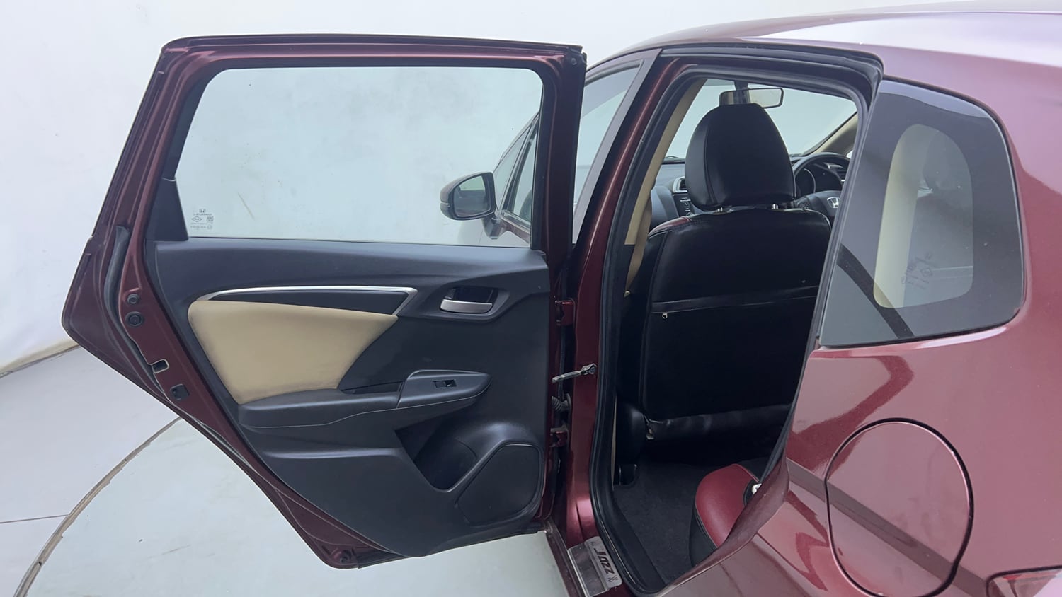 Used 2016 Honda Jazz V Petrol Petrol Manual interior LEFT REAR DOOR OPEN VIEW