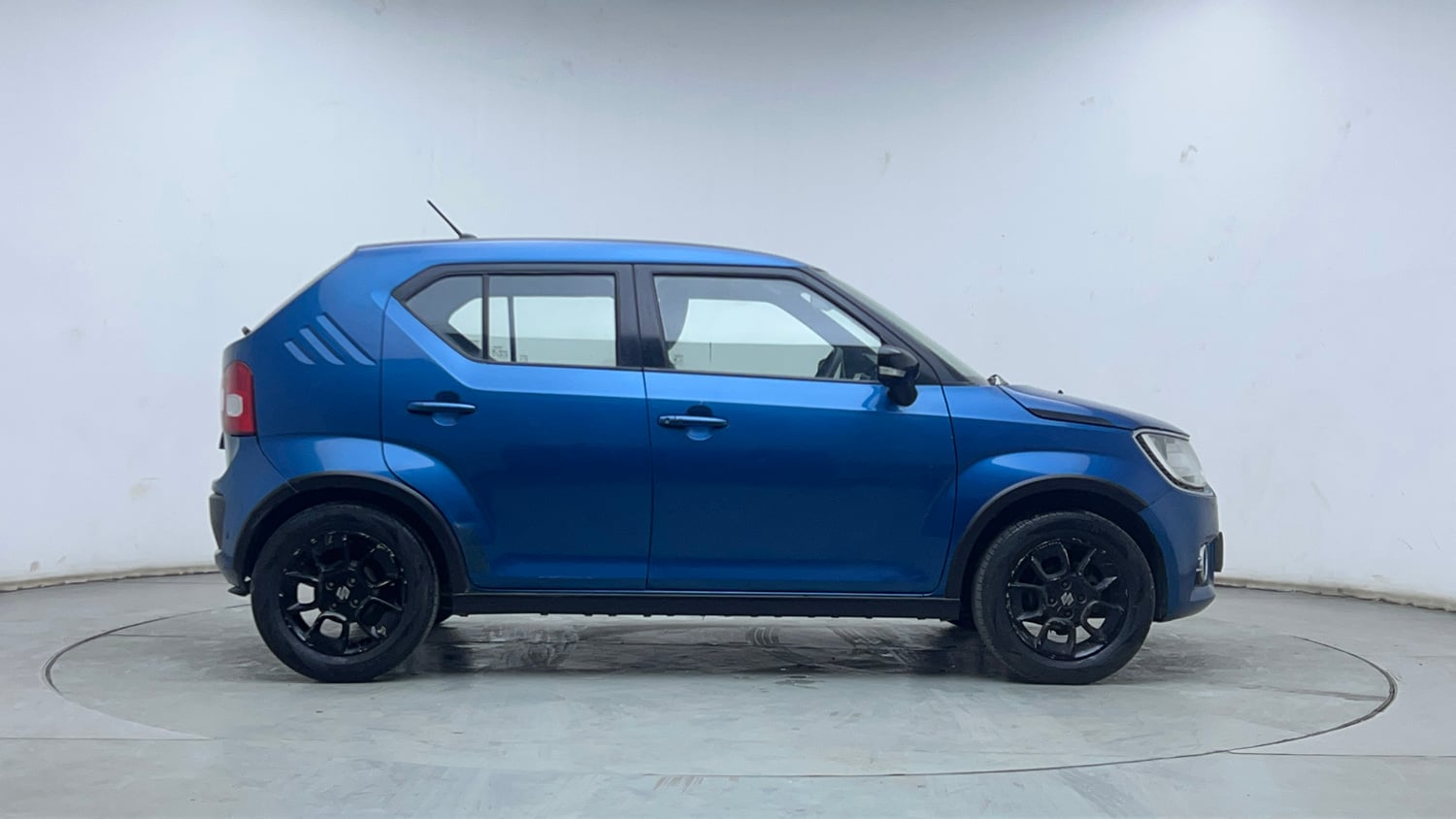 Used 2019 Maruti Suzuki Ignis [2017-2020] Zeta AMT Petrol Dual Tone Petrol Automatic exterior RIGHT SIDE VIEW