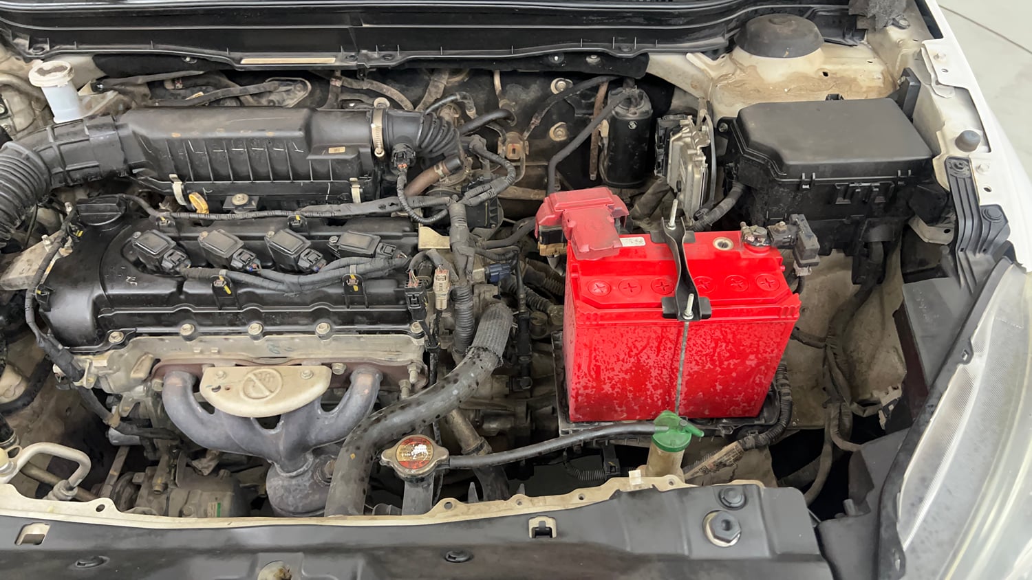 Used 2021 Maruti Suzuki S-Cross Alpha Petrol Manual engine ENGINE LEFT SIDE VIEW