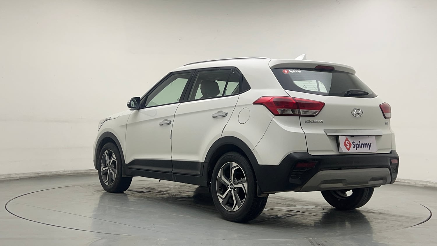 Used 2018 Hyundai Creta SX 1.6 AT Petrol Petrol Automatic exterior LEFT REAR CORNER VIEW