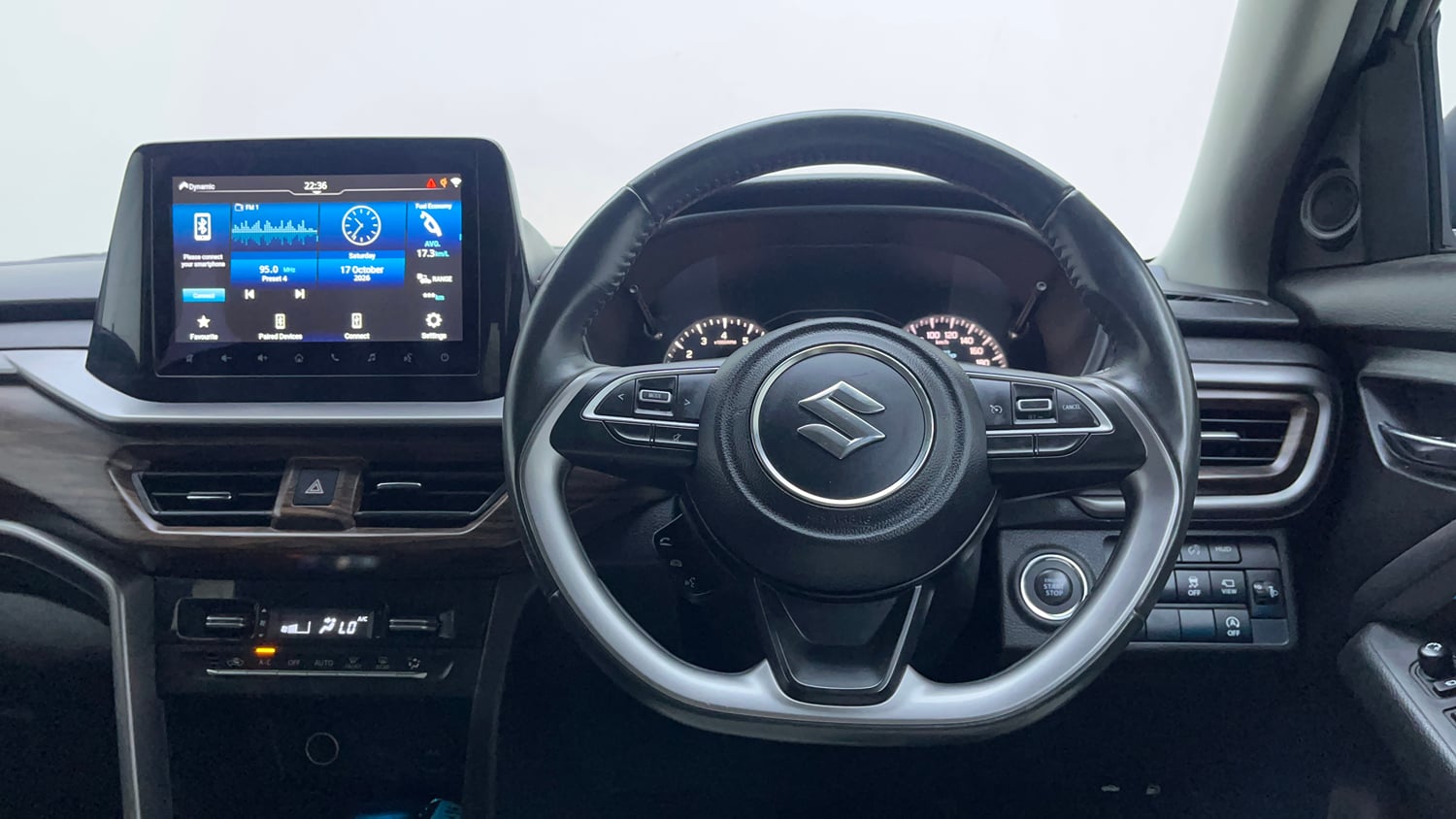 Used 2023 Maruti Suzuki Brezza ZXi Plus Petrol Manual interior STEERING VIEW