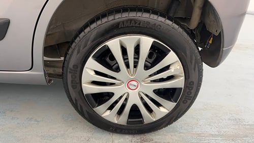 Used 2016 Maruti Suzuki Wagon R VXI Petrol Manual tyres LEFT REAR TYRE RIM VIEW