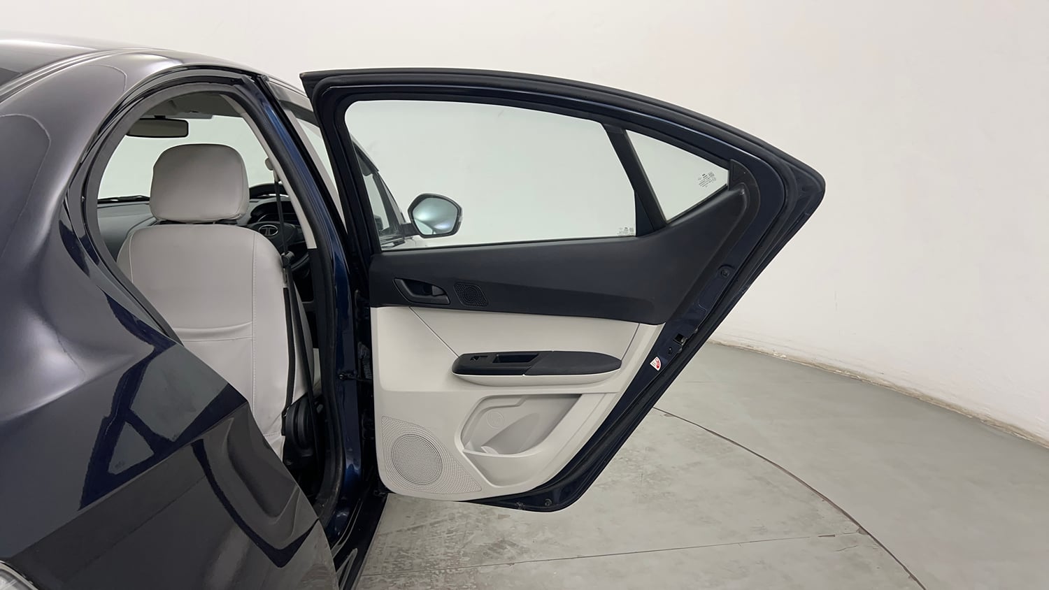 Used 2024 Tata Tigor XZA iCNG Cng Automatic interior RIGHT REAR DOOR OPEN VIEW