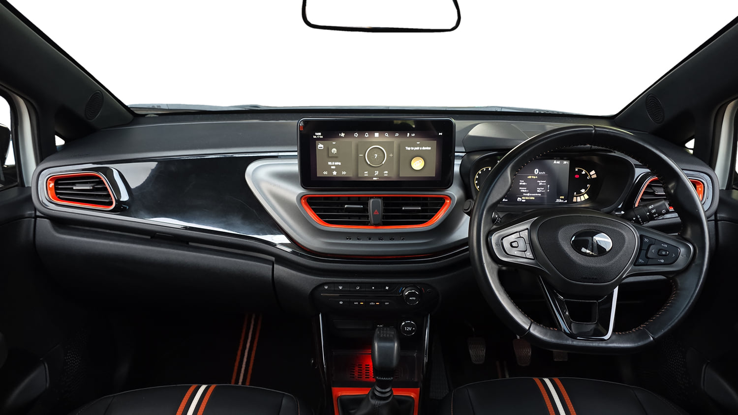 Used 2025 Tata Altroz Racer R2 Petrol Manual interior DASHBOARD VIEW