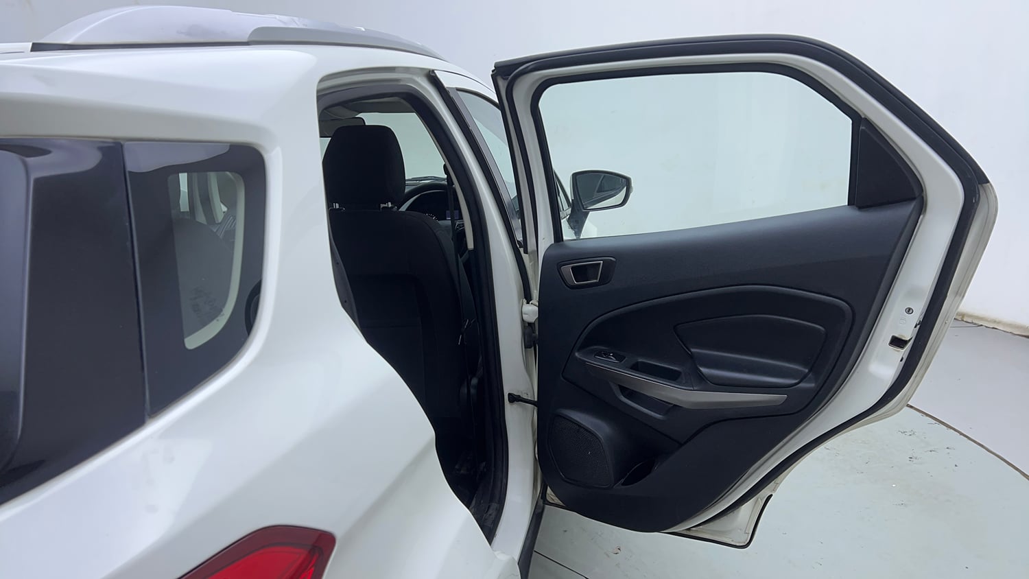Used 2019 Ford EcoSport Titanium 1.5L TDCi Diesel Manual interior RIGHT REAR DOOR OPEN VIEW
