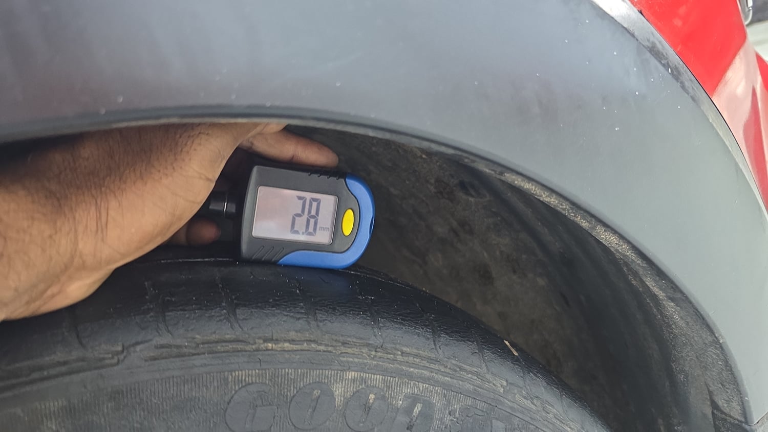 Used 2021 Tata Tiago NRG XZ MT Petrol Manual tyres RIGHT FRONT TYRE TREAD VIEW