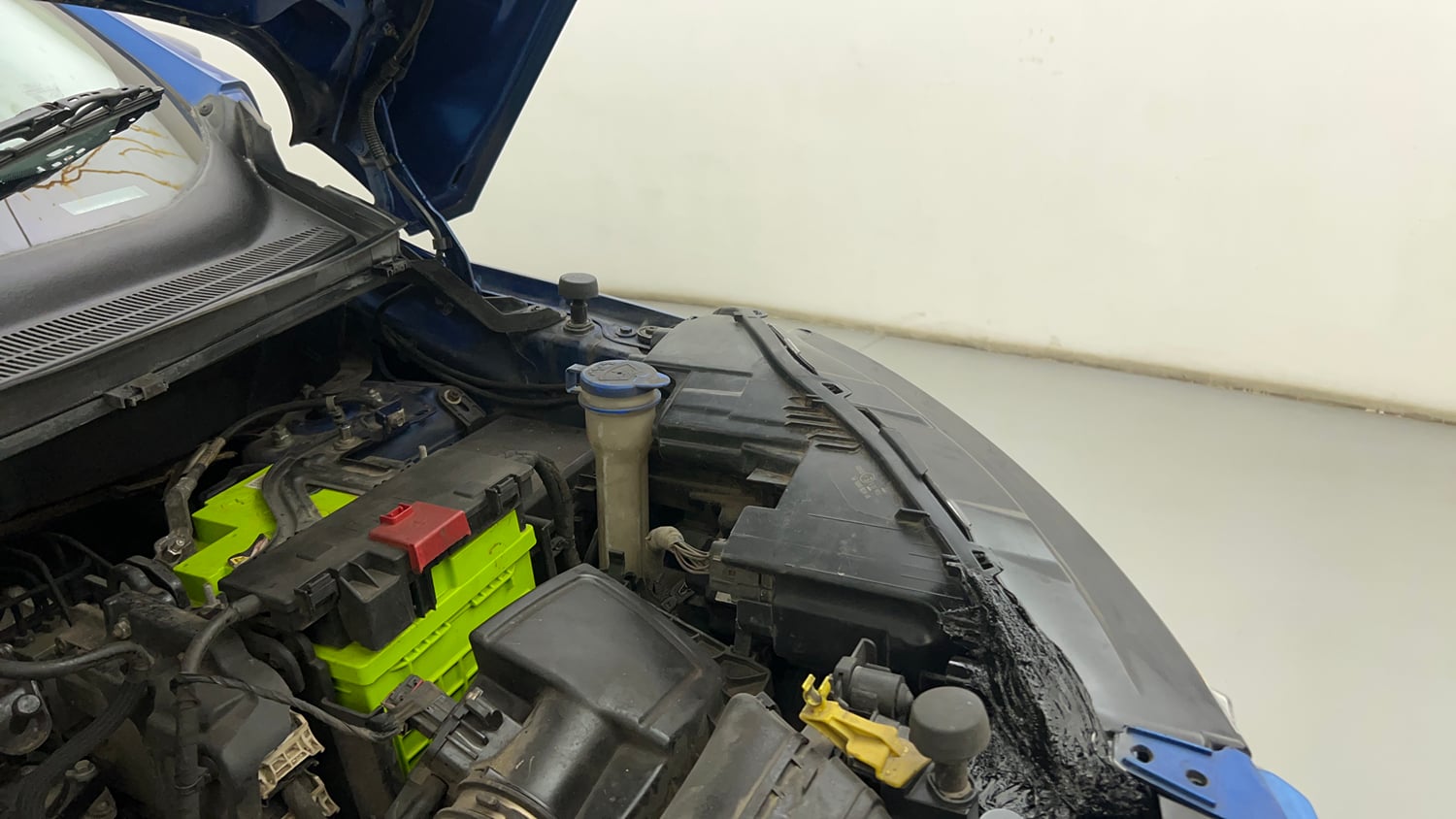 Used 2017 Ford EcoSport Titanium 1.5L TDCi Diesel Manual engine ENGINE LEFT SIDE HINGE & APRON VIEW