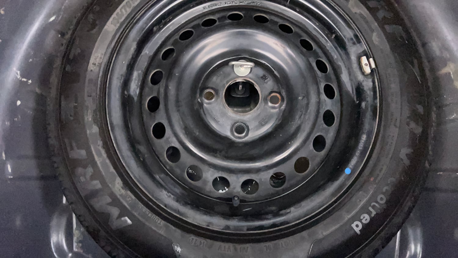 Used 2022 Maruti Suzuki S-Presso VXi (O) Petrol Manual tyres SPARE TYRE VIEW