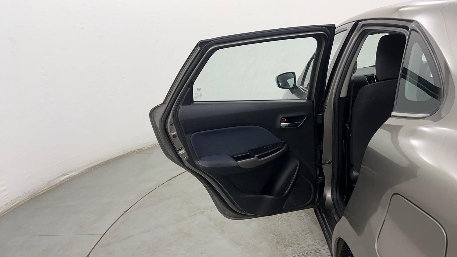 Used 2020 Maruti Suzuki Baleno Zeta Petrol Manual interior LEFT REAR DOOR OPEN VIEW