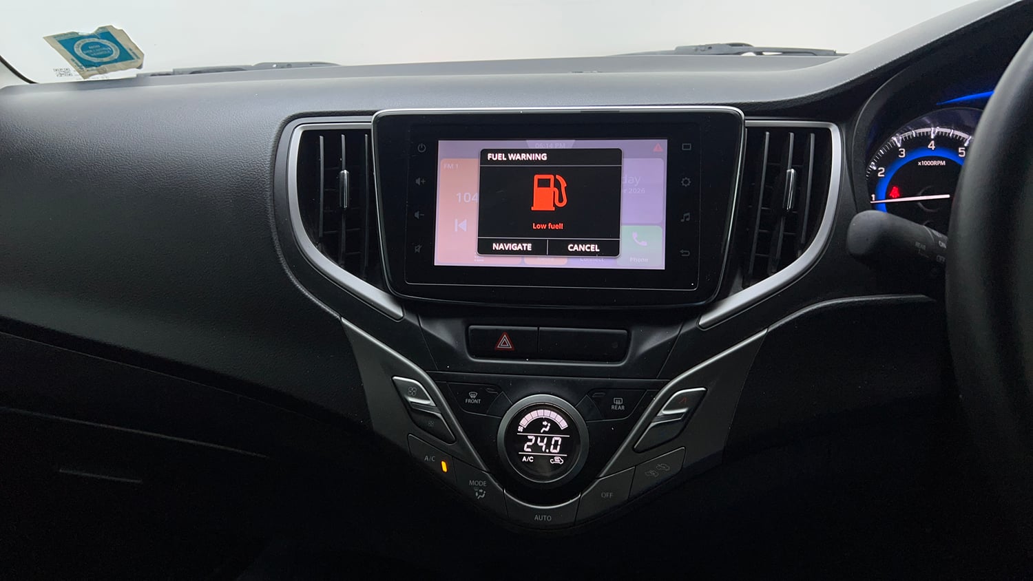 Used 2020 Maruti Suzuki Baleno Alpha Automatic Petrol Automatic top_features Touch screen infotainment system