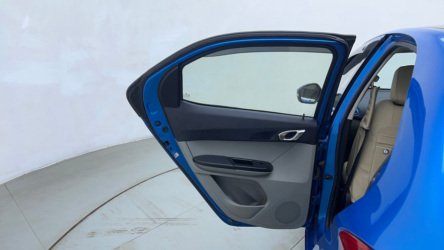 Used 2019 Tata Tiago Revotron XZA Plus Petrol Automatic interior LEFT REAR DOOR OPEN VIEW