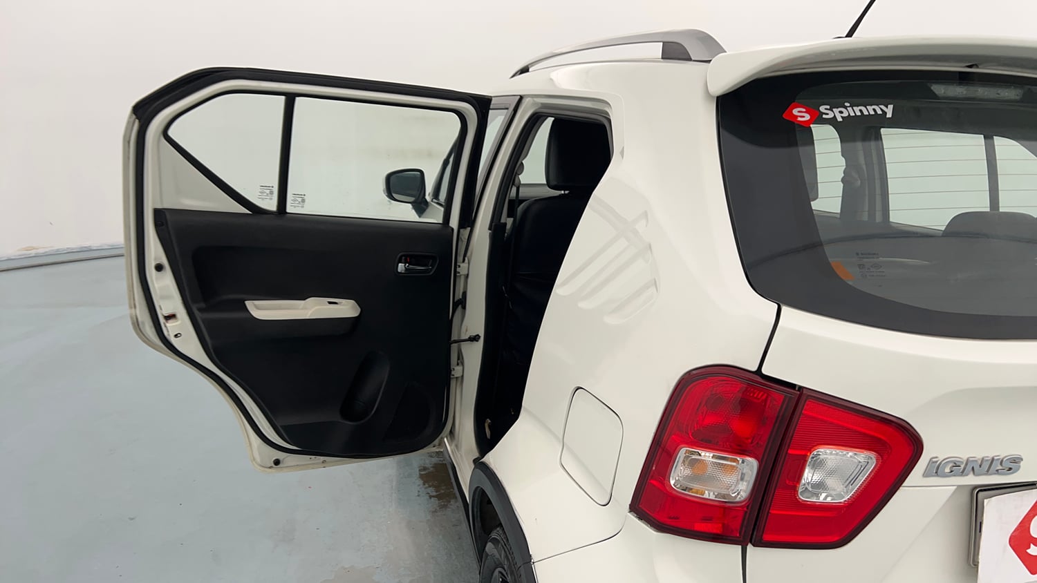 Used 2020 Maruti Suzuki Ignis Zeta 1.2 AMT Petrol Automatic interior LEFT REAR DOOR OPEN VIEW