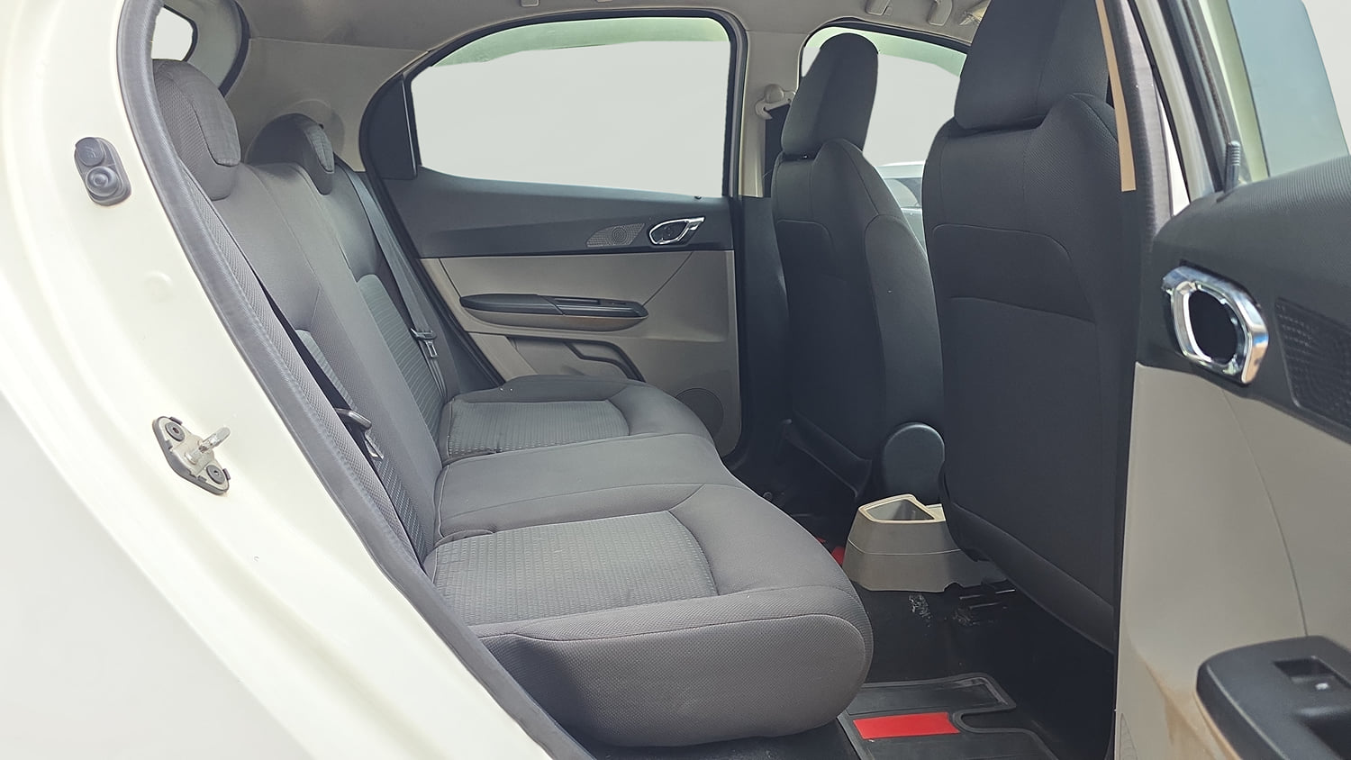 Used 2017 Tata Tiago Revotron XZ Petrol Manual interior RIGHT SIDE REAR DOOR CABIN VIEW