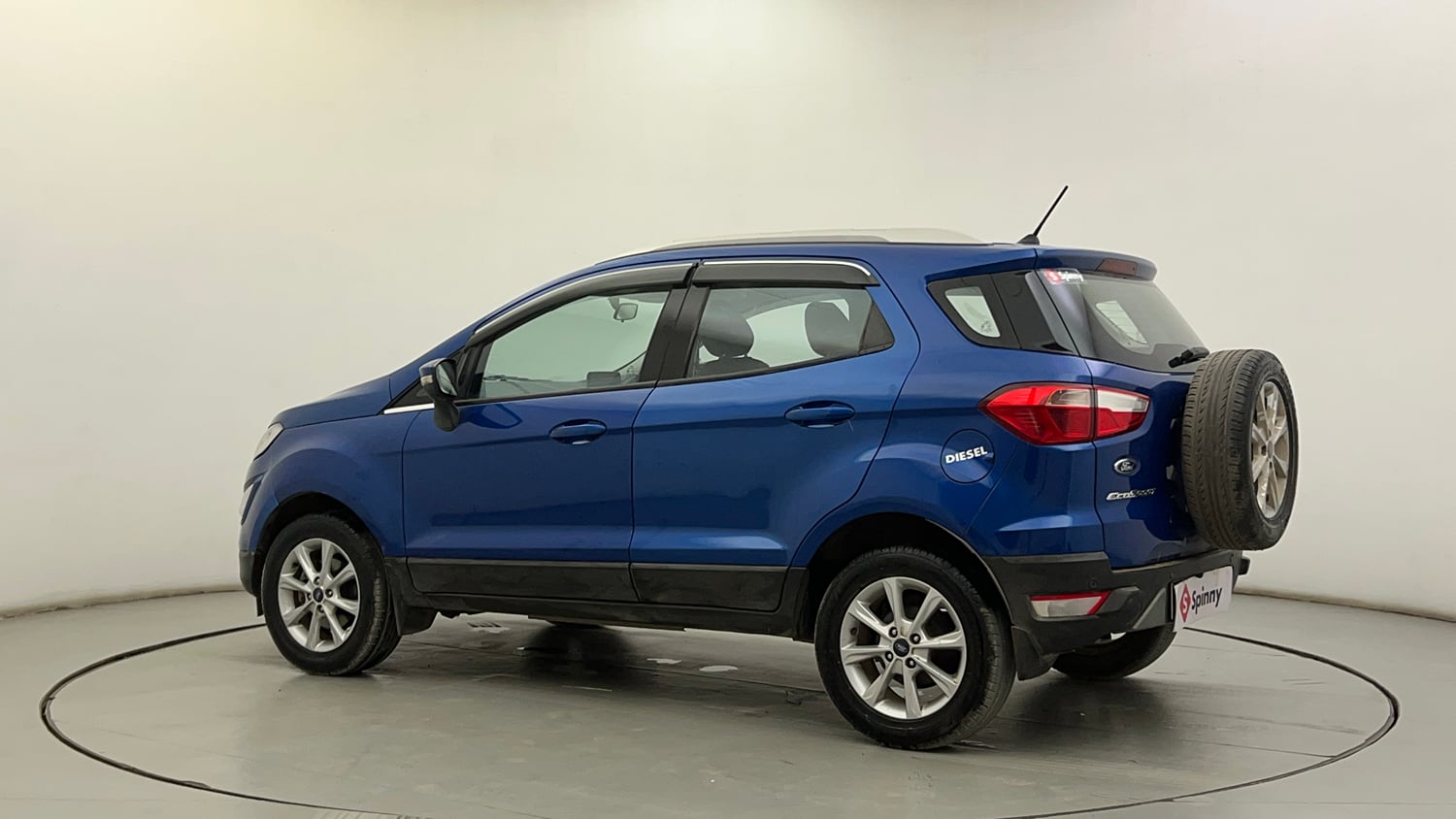 Used 2017 Ford EcoSport Titanium 1.5L TDCi Diesel Manual exterior LEFT REAR CORNER VIEW