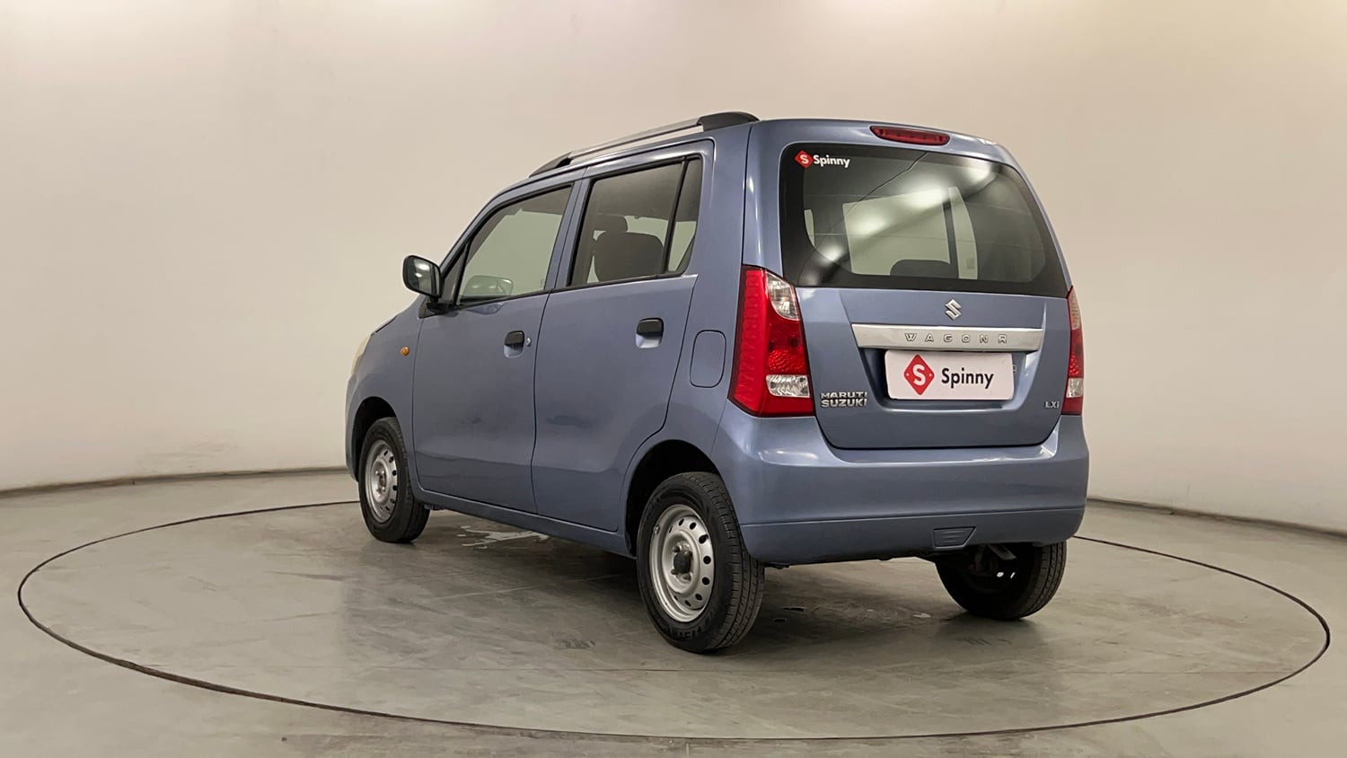Used 2012 Maruti Suzuki Wagon R LXi Petrol Manual exterior LEFT REAR CORNER VIEW
