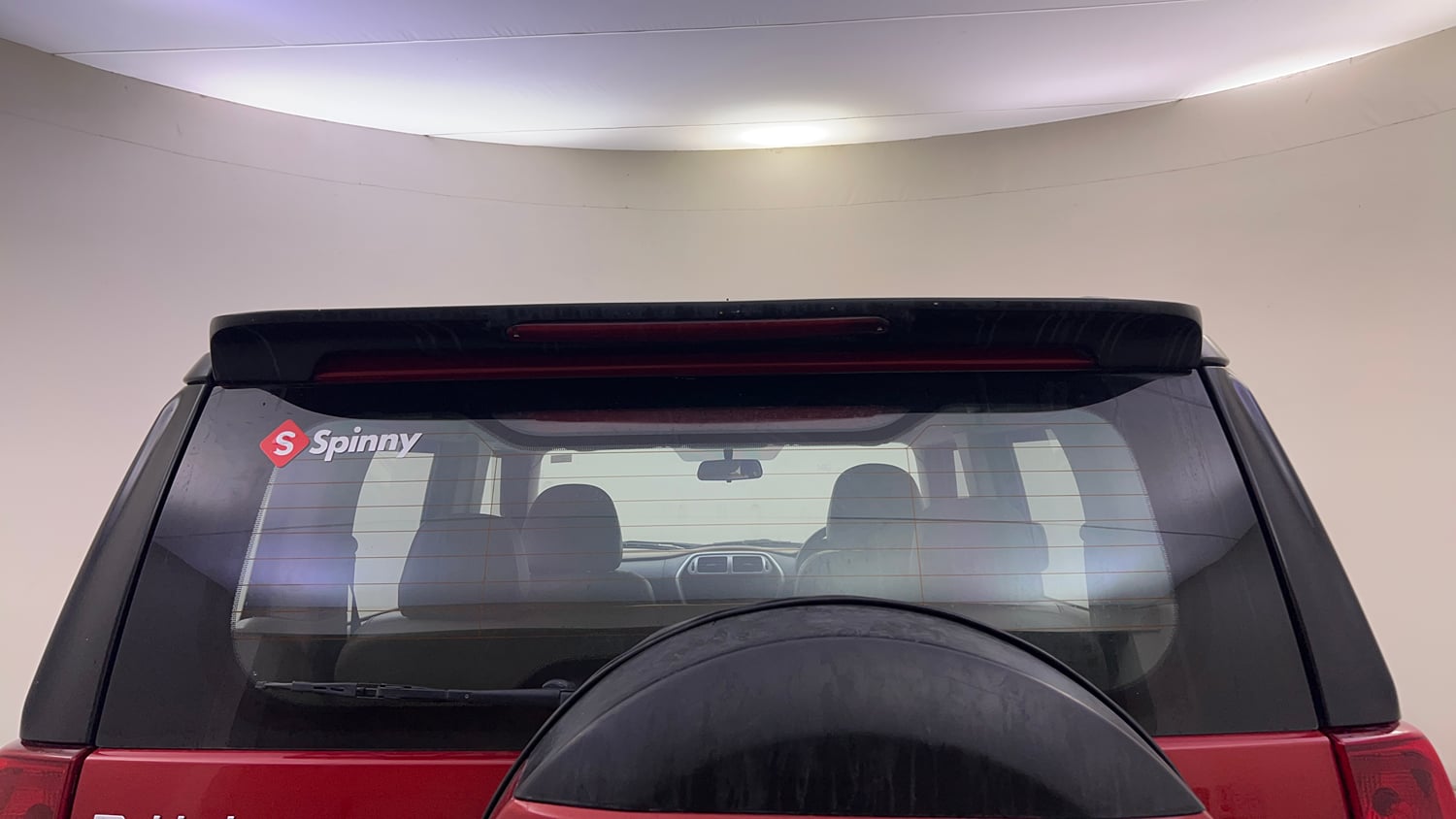 Used 2016 Mahindra TUV300 T8 Diesel Manual exterior BACK WINDSHIELD VIEW