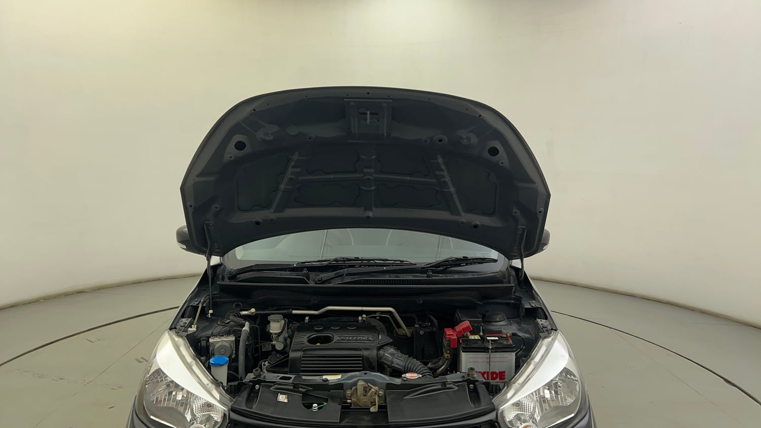 Used 2021 Maruti Suzuki Celerio X Zxi Petrol Manual engine ENGINE & BONNET OPEN FRONT VIEW