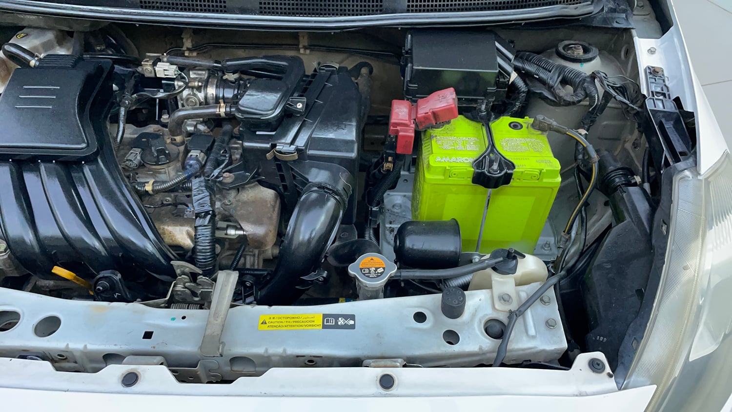 Used 2016 Datsun GO T Petrol Manual engine ENGINE LEFT SIDE VIEW