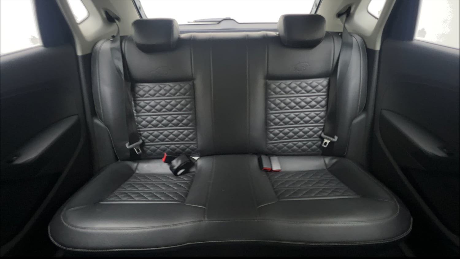 Used 2017 Volkswagen Polo Comfortline 1.2L (P) Petrol Manual interior REAR SEAT CONDITION VIEW
