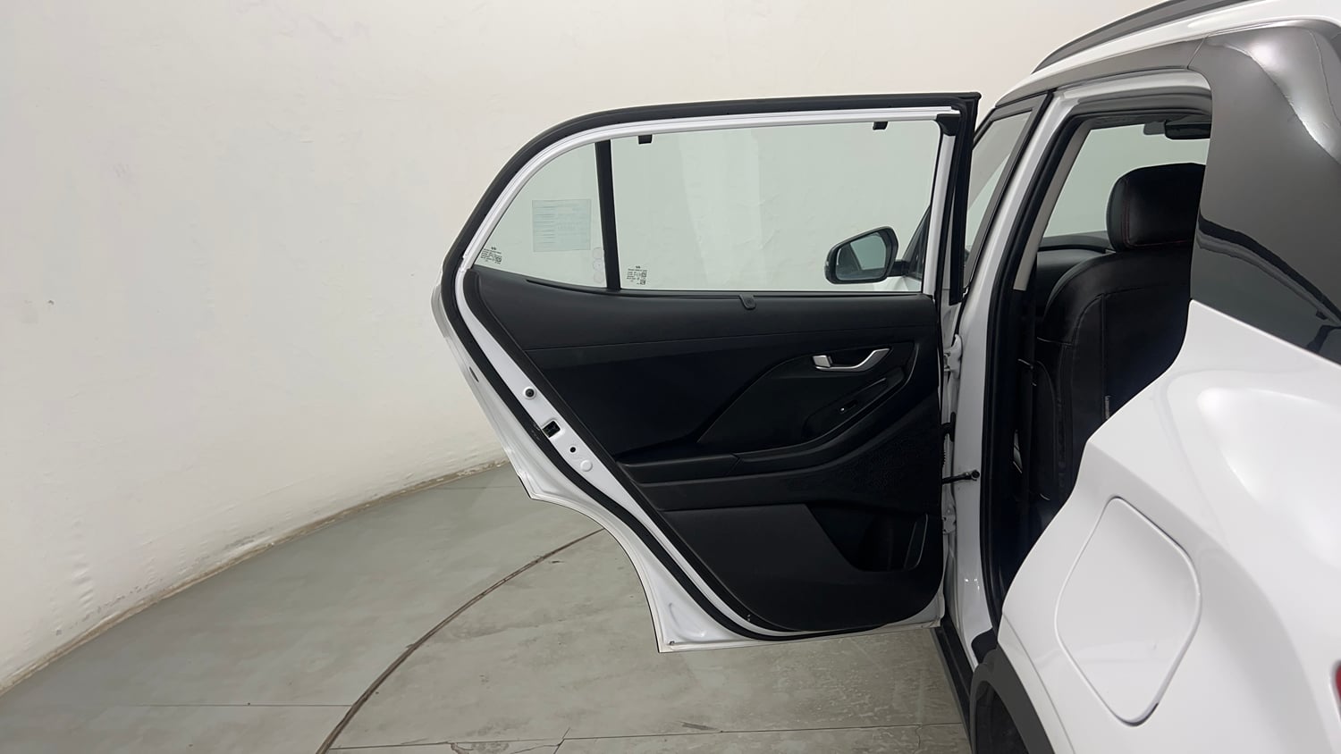 Used 2024 Hyundai Creta S Plus 1.5 Petrol Knight Petrol Manual interior LEFT REAR DOOR OPEN VIEW