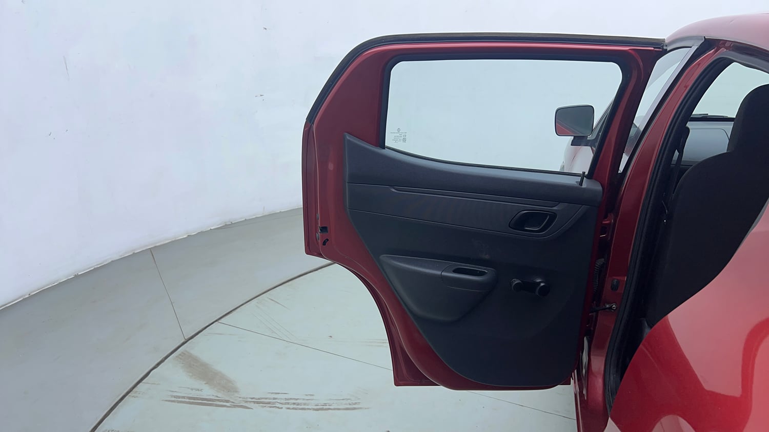 Used 2016 Renault Kwid RXT Petrol Manual interior LEFT REAR DOOR OPEN VIEW